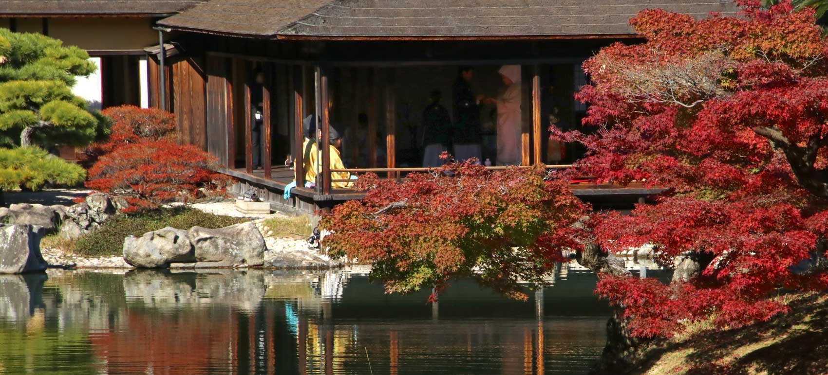 Ritsurin Gardens - Teahouse