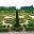 Frederiksborg Castle Gardens, classic European box topiary formal gardens.  Photo Wolfgang Sauber