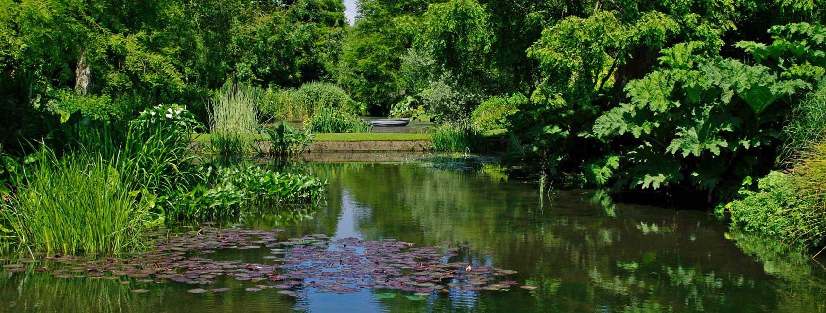 Beth Chatto's Garden - lake