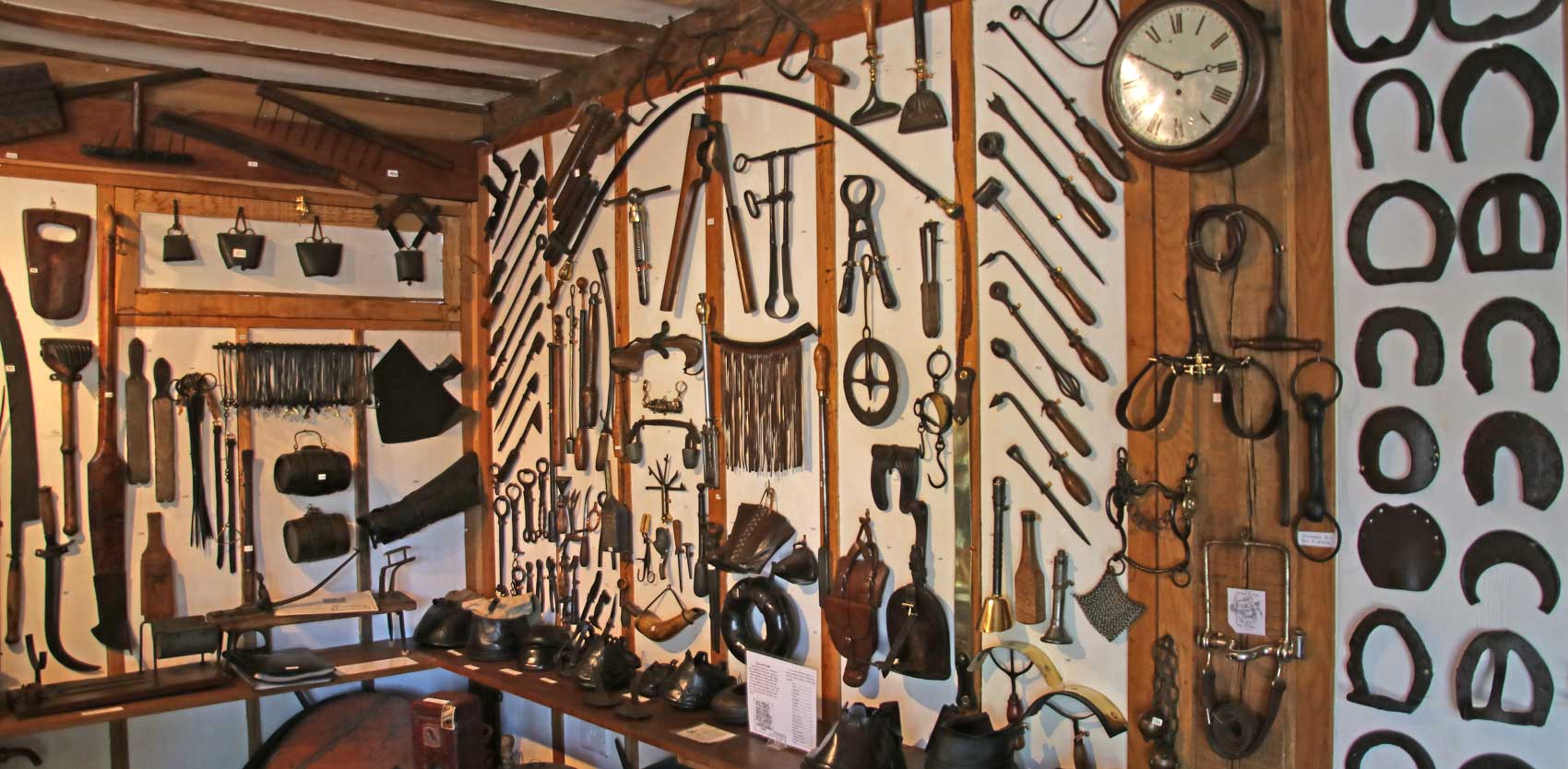 Waterperry Gardens - tools and artefacts museum