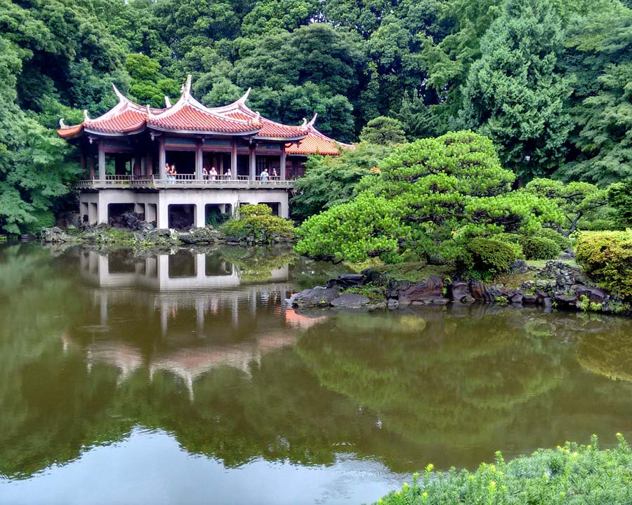 Shinjuku Gyoen, Tokyo, Taiwan Pavilion