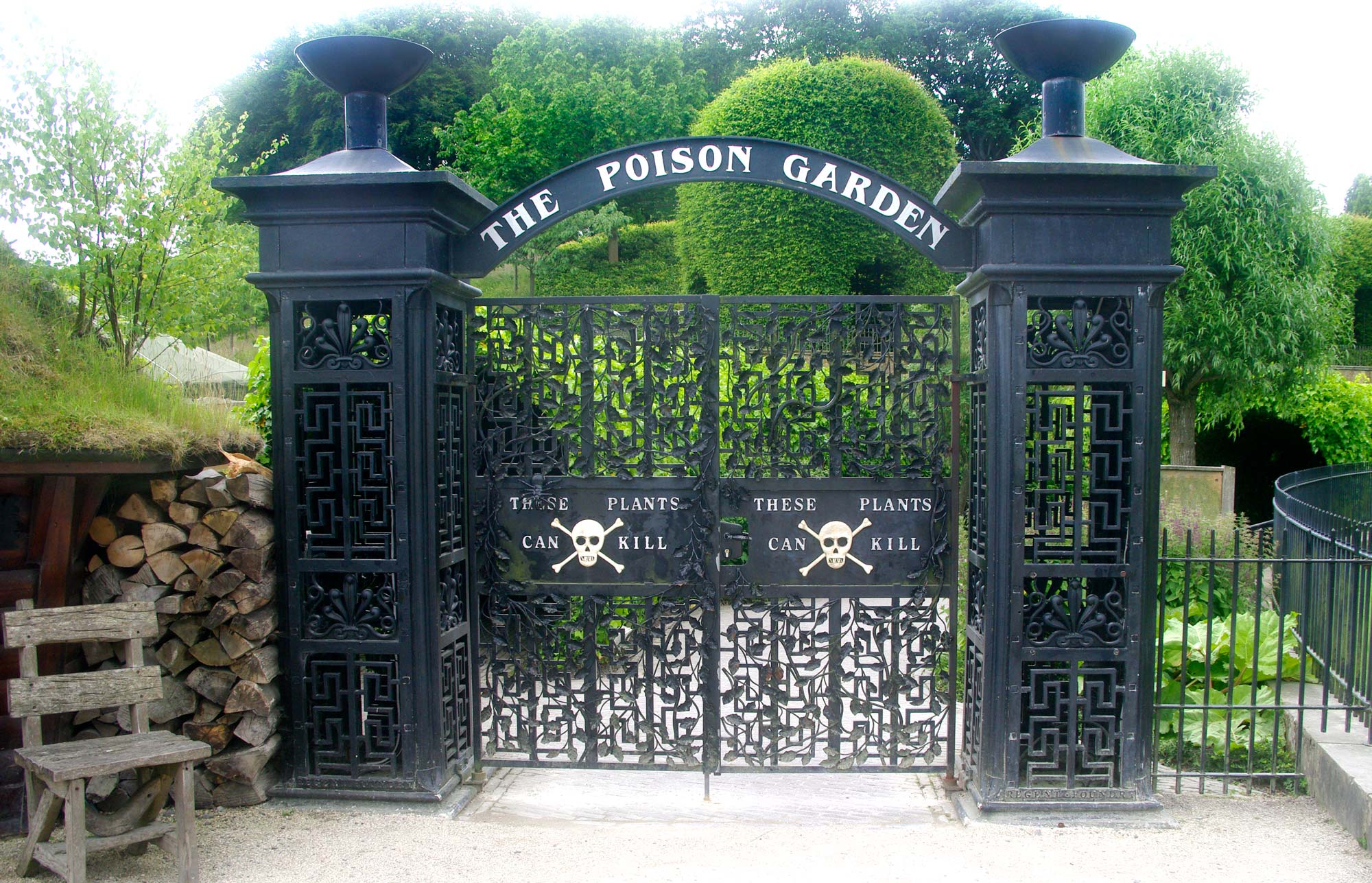 Alnwick Garden - Poison Garden Gates