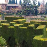 Alhambra - The Generalife - Topiary Ramparts