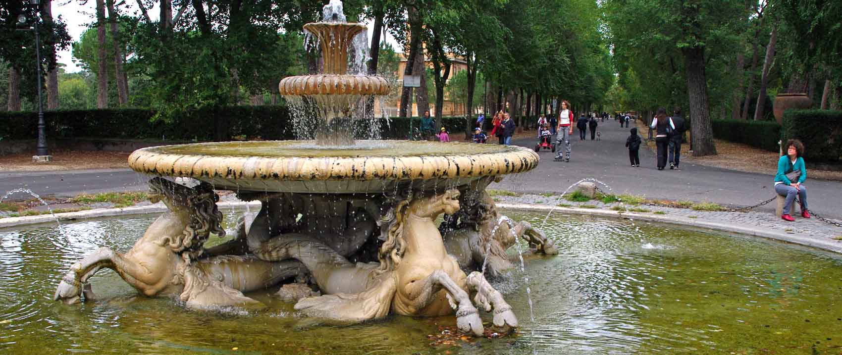 Borghese Gardens, Rome