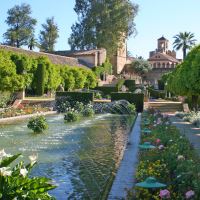 Alcazar de los Reyes Cristianos Gardens - water always a key feature