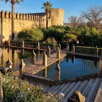 Alcazar de los Reyes Cristianos Gardens  - ramparts