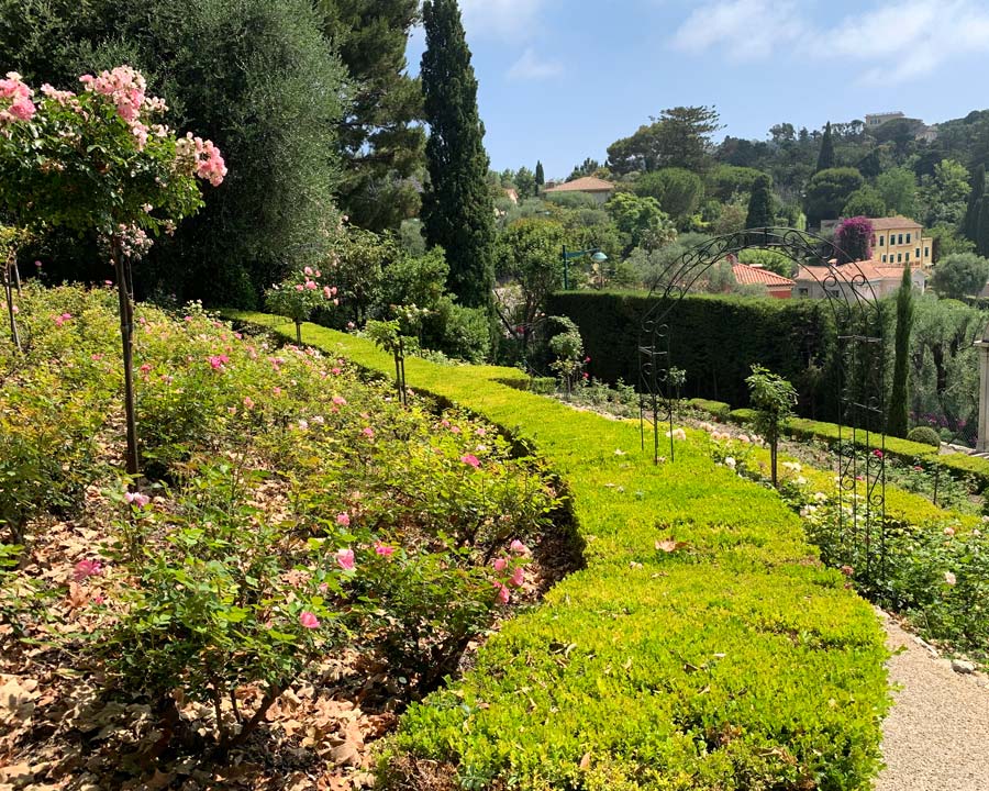 Rose Garden - Ephrussi Gardens - Cap Ferrat