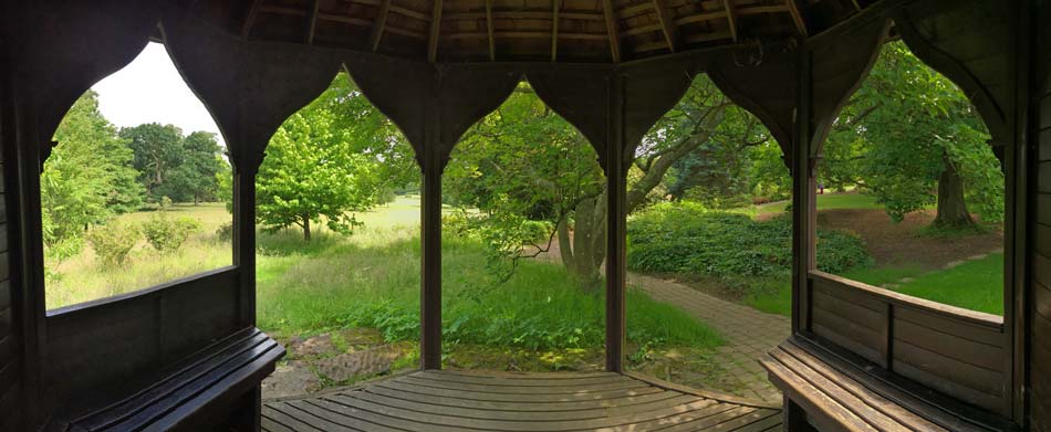 Gazebo in the Garden of Allah