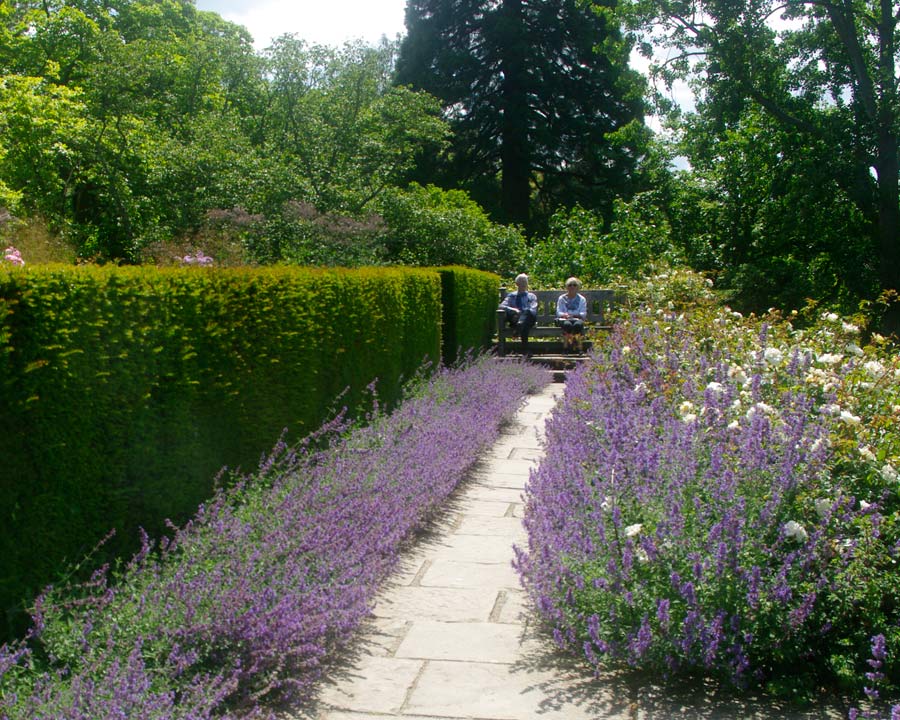 Bodnant Gardens, Conwy, North Wales - Upper Terrace