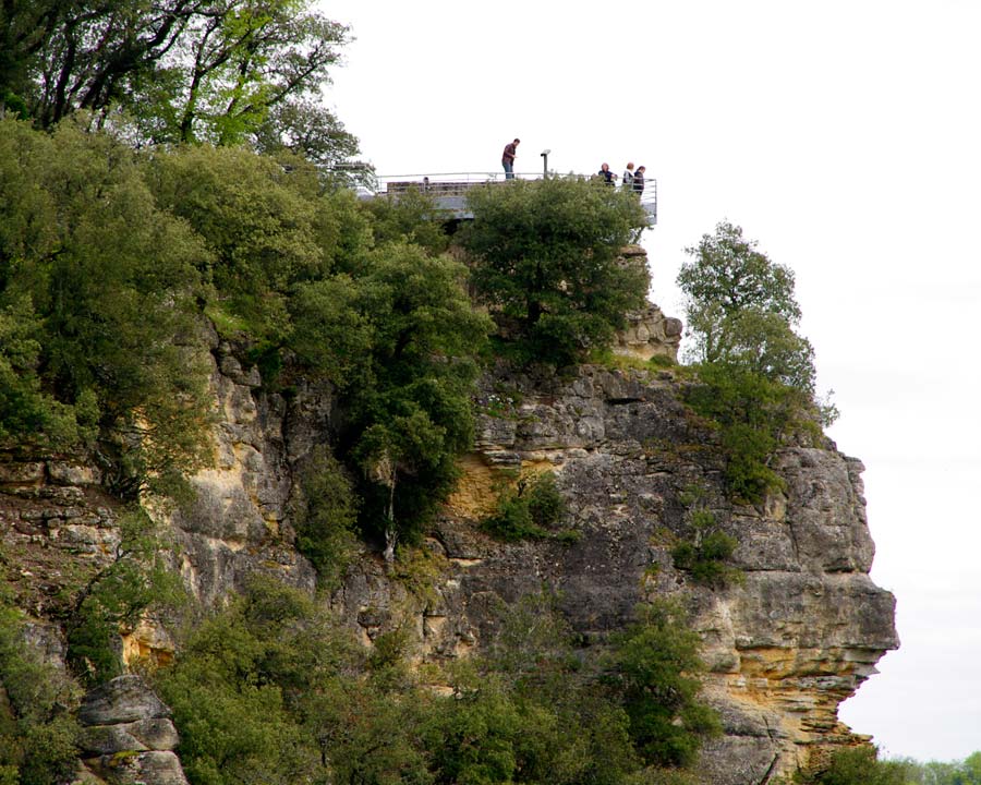 The highest viewpoint - the Belvedere - The Gardens of Marqueyssac