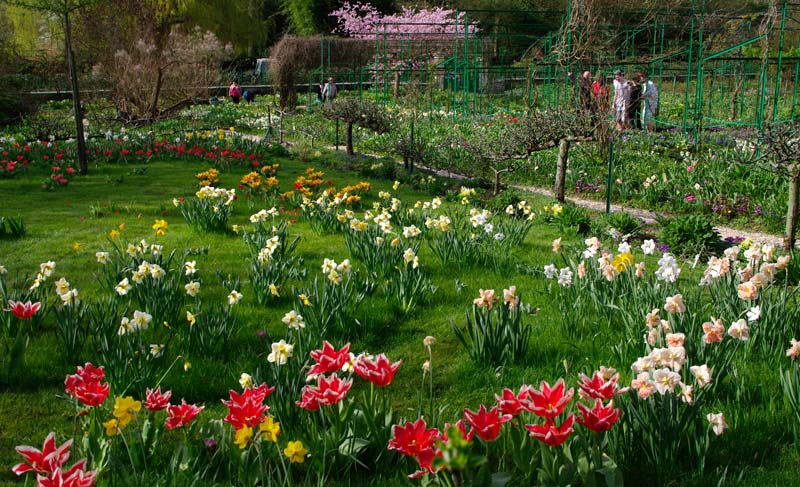 Always artfully planted - Giverny - Monet's Garden