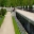 The raised terrace around the garden of Diane de Poitier - Chateau de Chenonceau