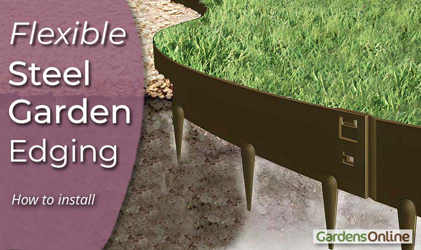 Flexible Steel Garden Edging