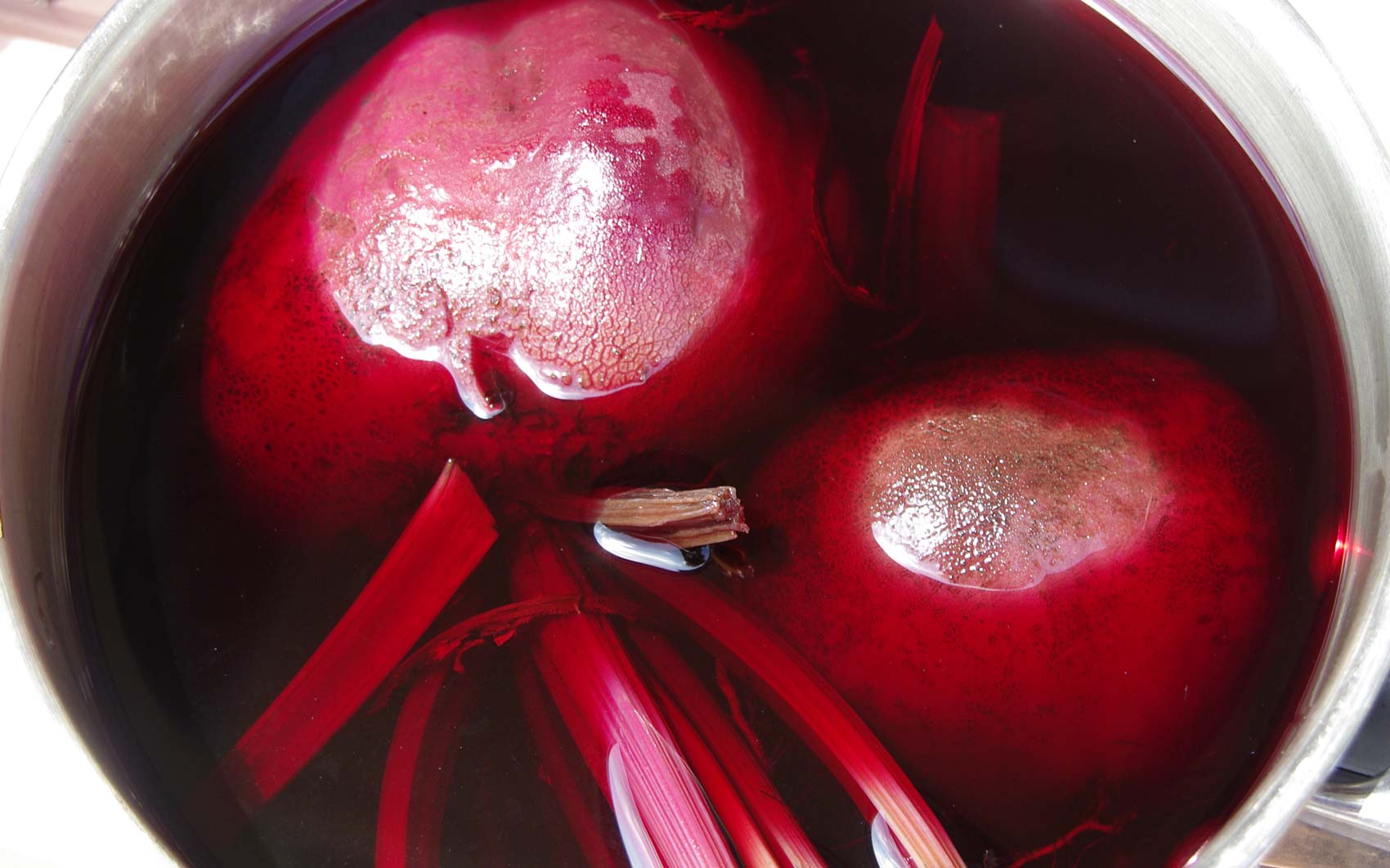 Preparing Beetroot